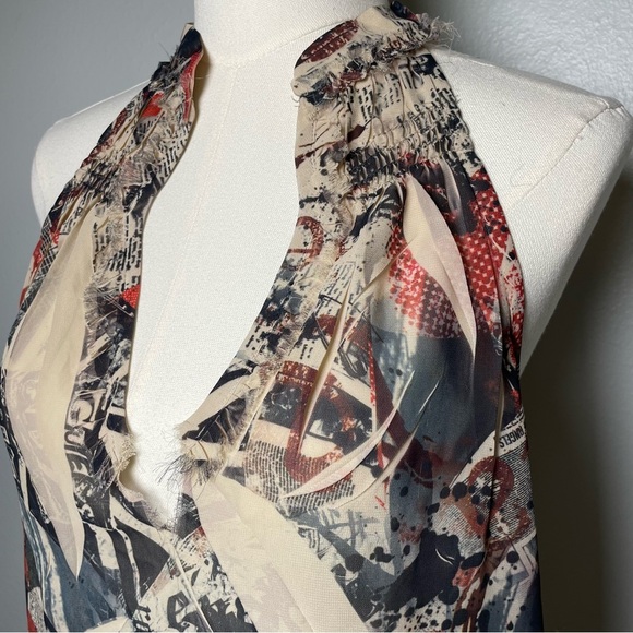 Vintage Guess Los Angeles Sheer Halter Blouse – Size Small - Picture 10 of 13